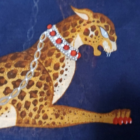 Erte Scarf [letter L] - Picture 6 of 8